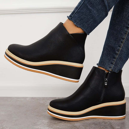 Danielle – Modische Plateaustiefel
