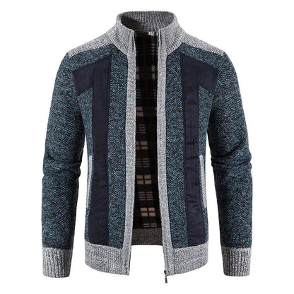 Domenic - Bequeme Fleecejacke mit Zipper für Herren