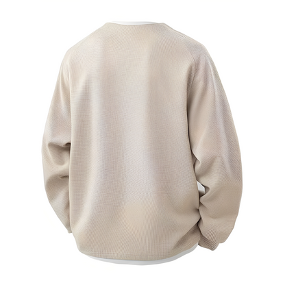 Dayton - Stilvoller Herrenpullover mit eleganter Waffelstruktur