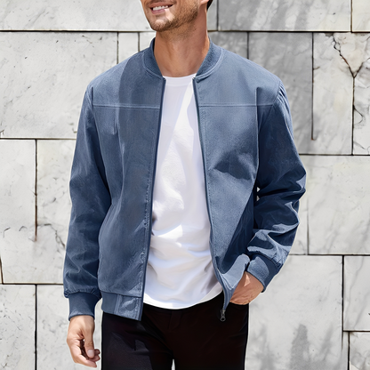Easton - Klassische, modische Herren-Lederjacke