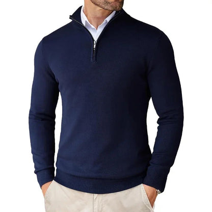 Bowen - Trendiger Herrenpullover mit Reißverschluss