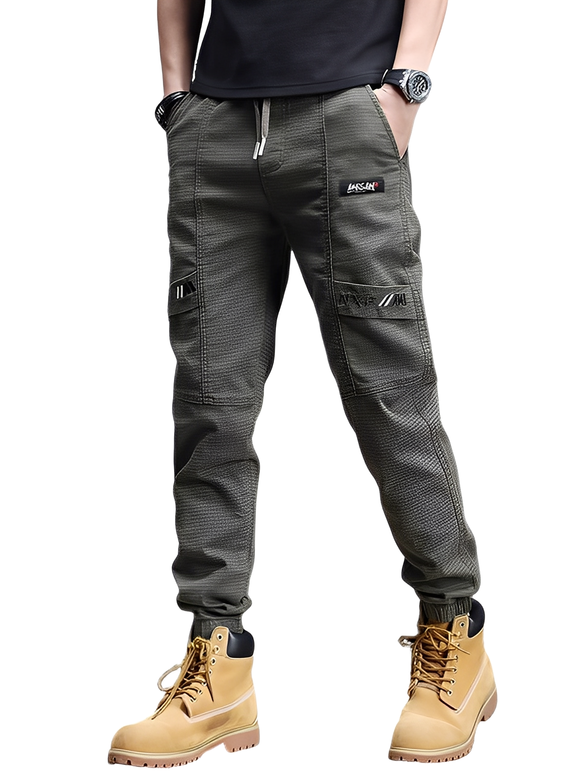 Alvin - Moderne Jogginghose mit Stretch und Kordelzug für Herren