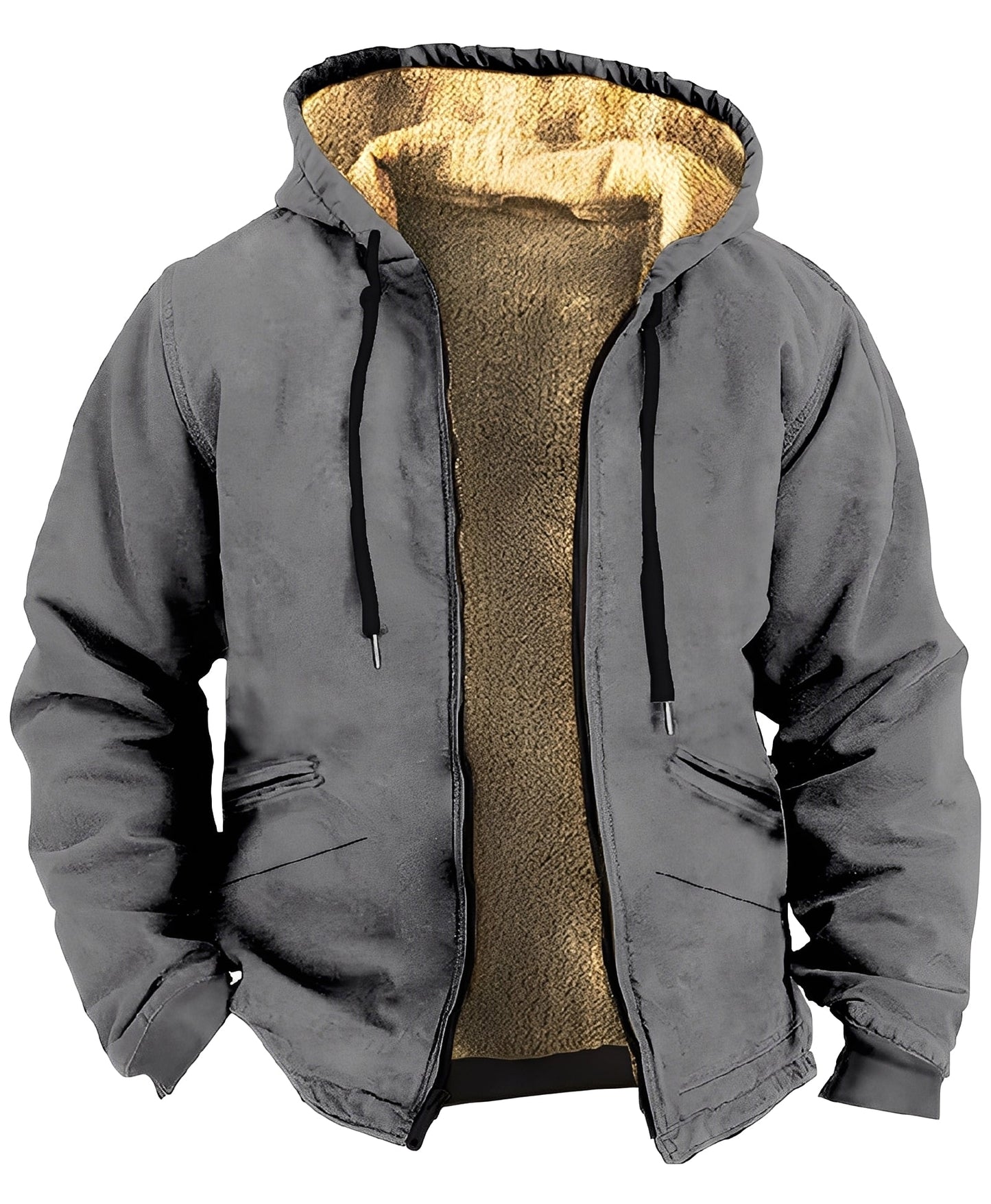 Mervin - Herren-Hoodie aus auffälligem Samt