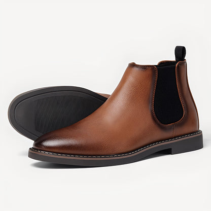 Clifton - Klassische Chelsea-Boots aus Leder für Herren