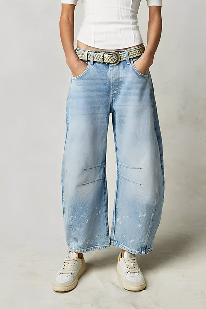 Jocelyn - Leichte Damenjeans mit lockerem Sitz