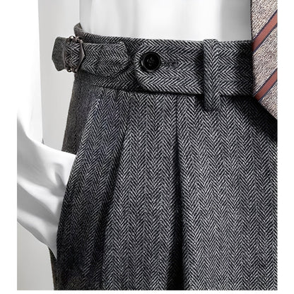 Bartosz – Tweed-Relaxhose für Herren