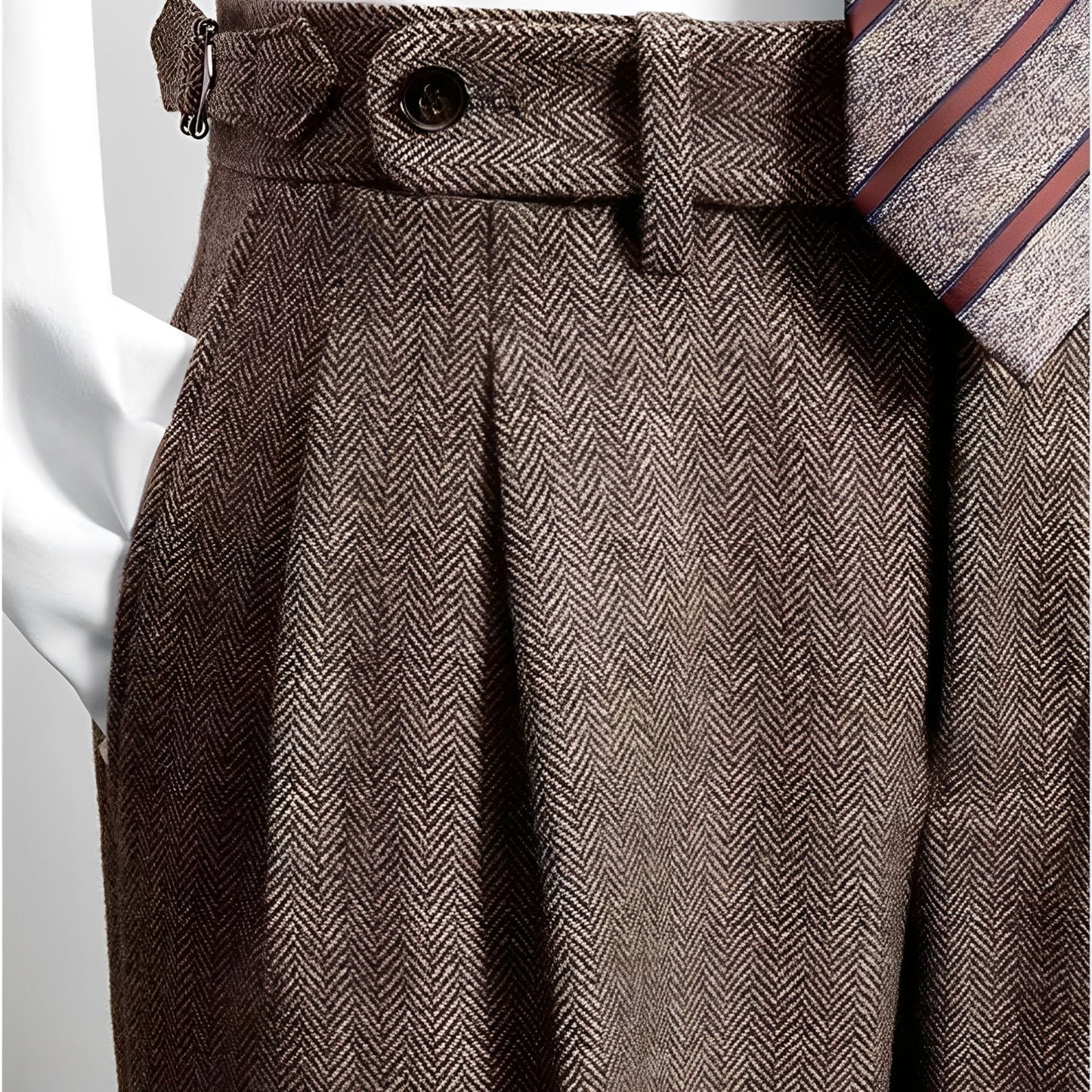Bartosz – Tweed-Relaxhose für Herren