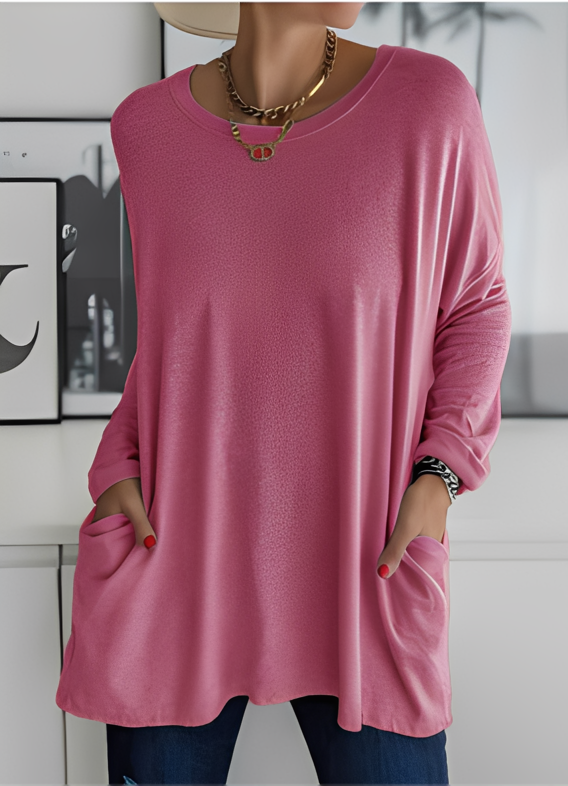 Shanene - Damenpullover mit lässiger, entspannter Ausstrahlung