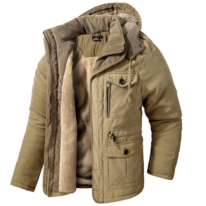 Kash - Moderne Herren-Thermojacke mit Fleece-Futter
