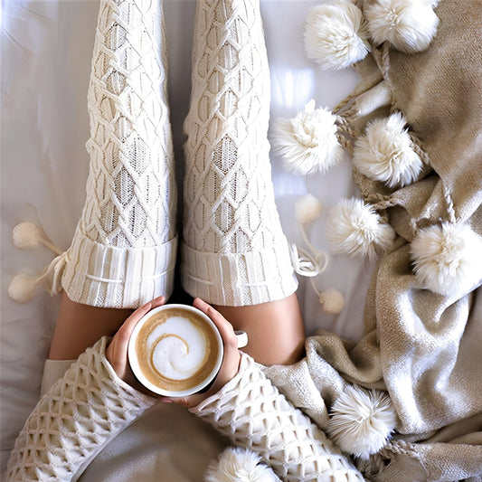Shannon - Bequeme, knielange Damensocken mit weichen Details