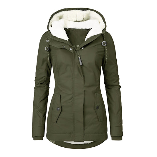 Earleen - Bequeme Sherpa-Fleecejacke für Damen