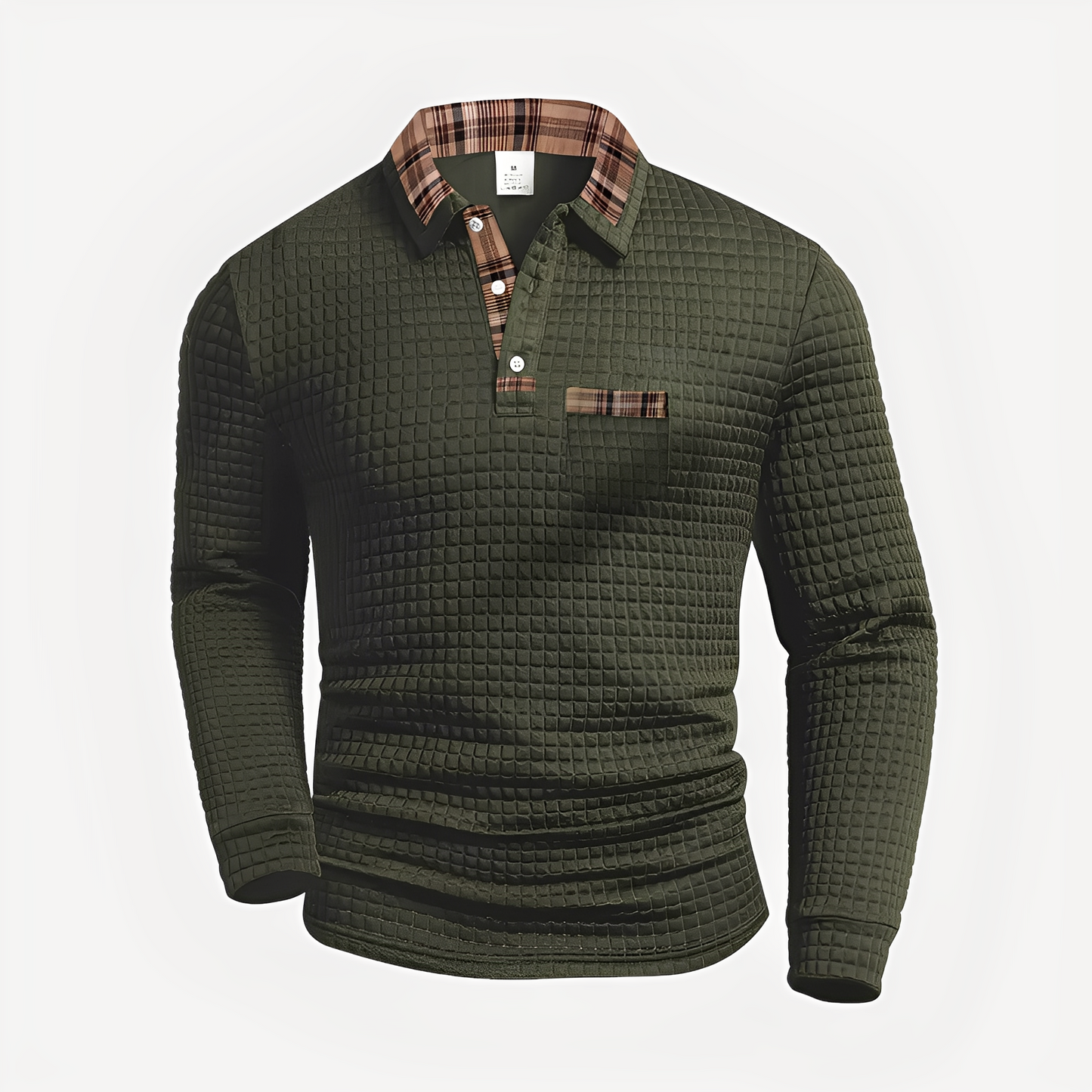 Morris - Langarm-Poloshirt für Herren im eleganten Stil