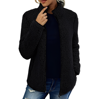Larissa - Warme und modische Damen-Fleecejacke