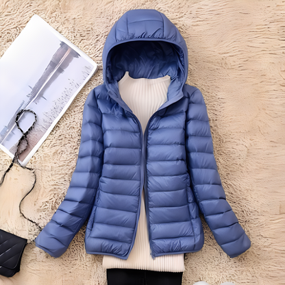 Lyndsay - Bequeme, schmal geschnittene Damen-Daunenjacke