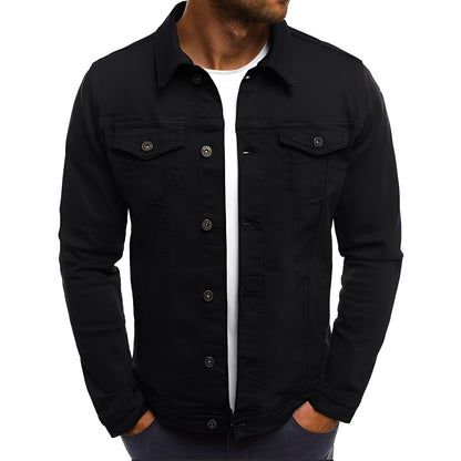 Steven - Stilvolle Jeansjacke mit Taschen für Männer