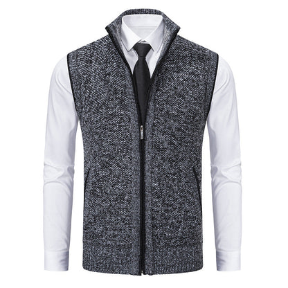 Samuel - Elegante Herrenweste mit Reißverschluss