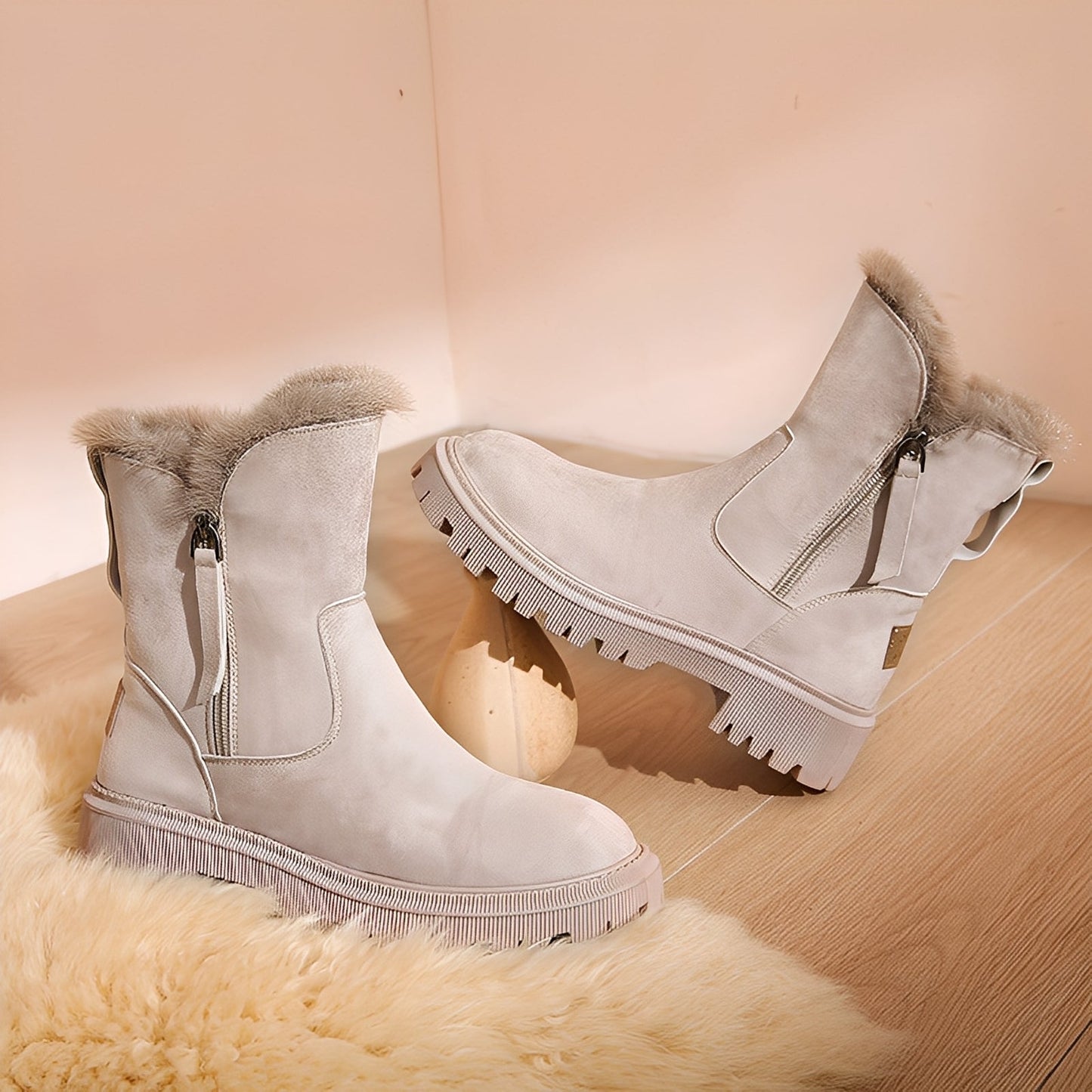 Evelynn - Damen-Winterstiefel mit Fleecefutter und vielseitiger Verwendung