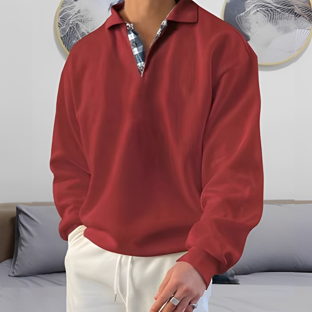 Colsen - Herrenpullover mit modernem Zipper