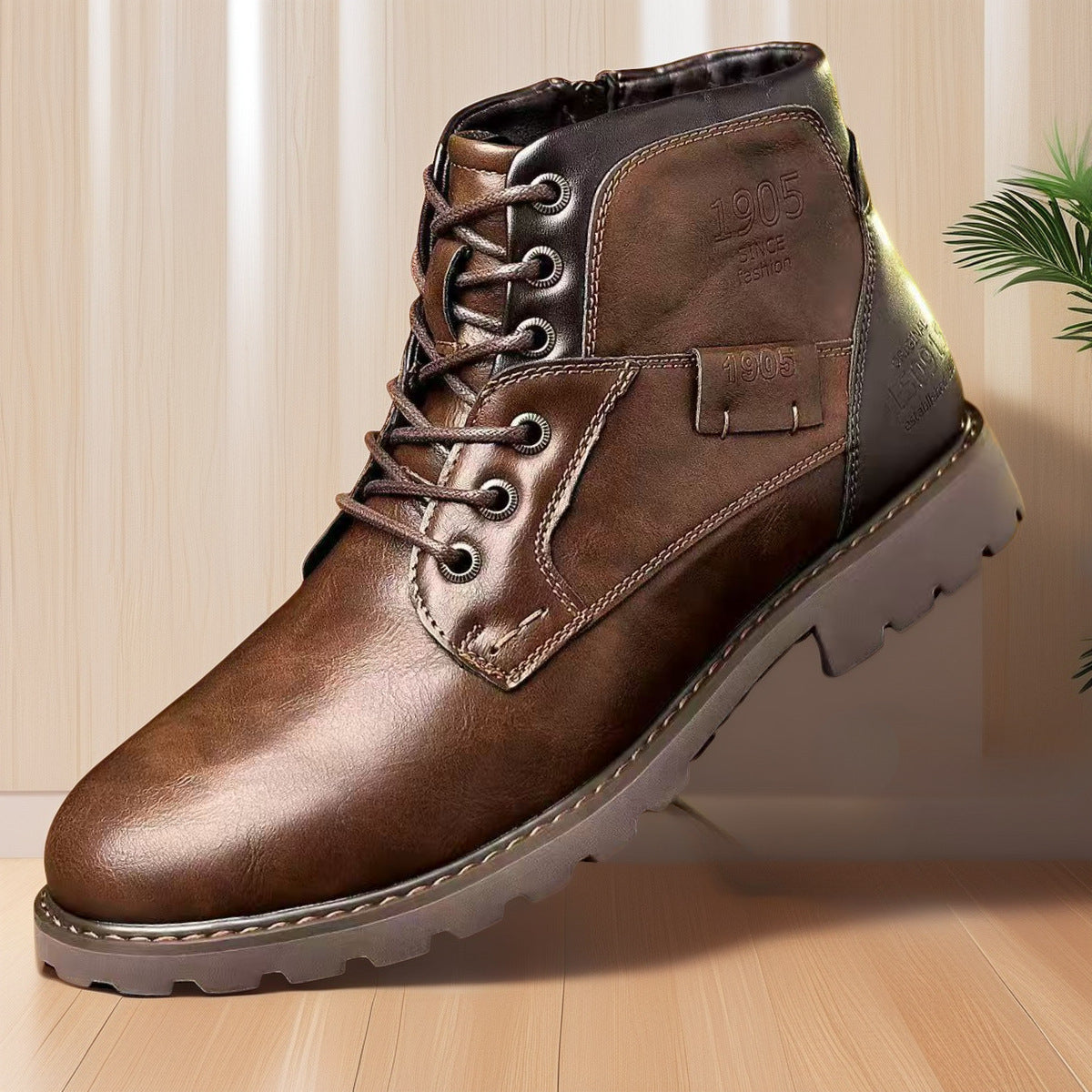 Antony - Männerschuhe mit modernem Reißverschluss