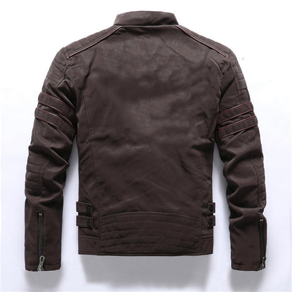 Bastian – Biker-Jacke mit Zipper