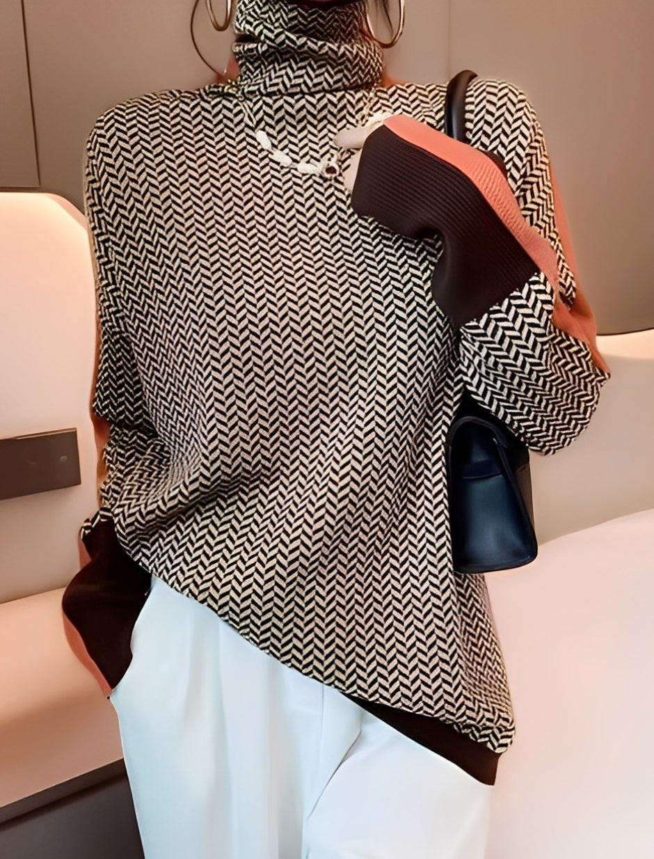 Bryony - Eleganter Damenpullover mit Rollkragen