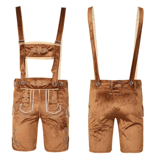 Jemima - Unisex-Hose mit Hosenträgern für das Oktoberfest