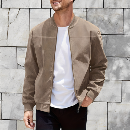 Easton - Klassische, modische Herren-Lederjacke