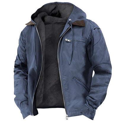 Wallace - Moderne Herren-Kapuzensweatjacke mit Taschen