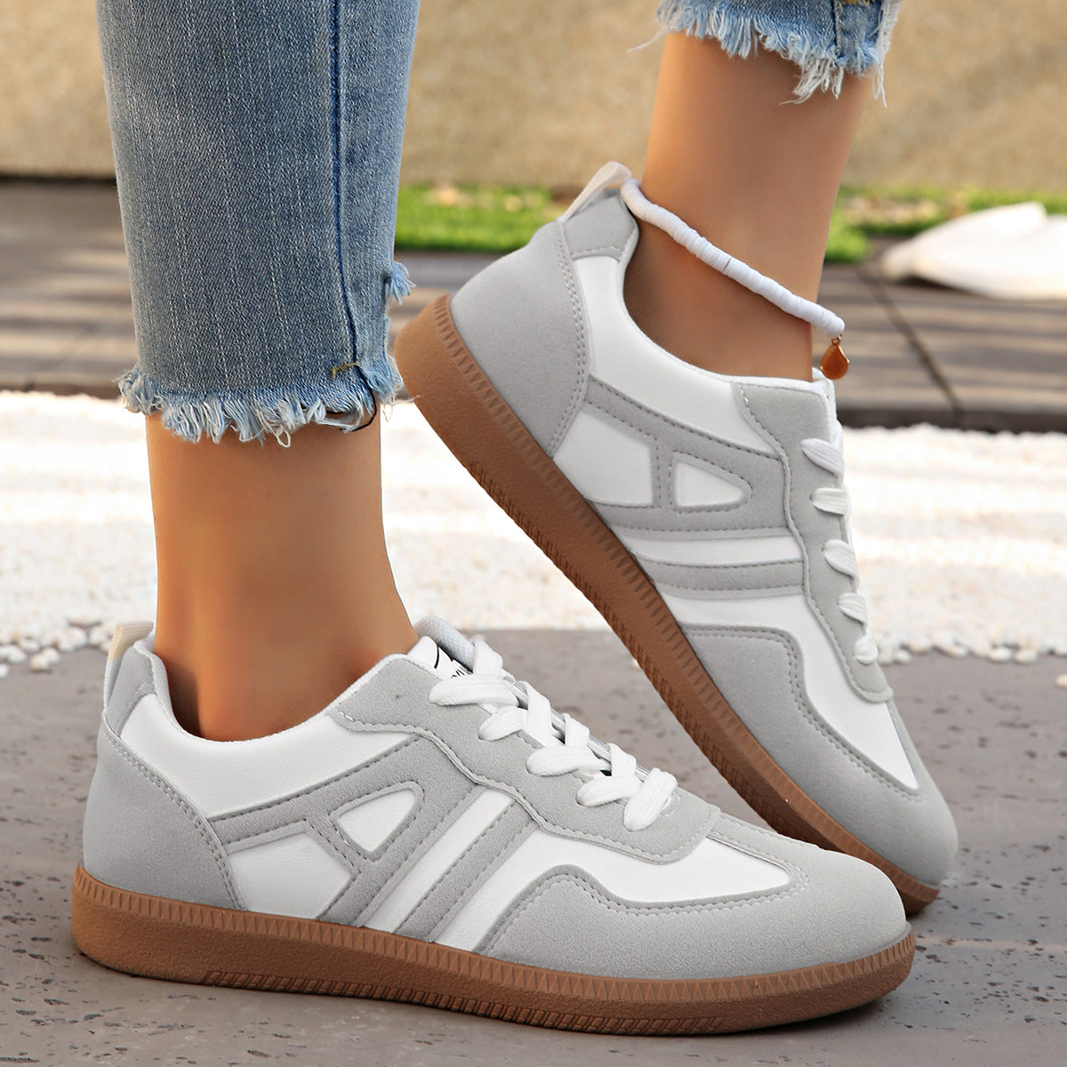 Macy - Komfortable Damenschnürschuhe