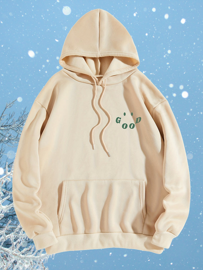 Guten Tag! – Aussagekräftiger Baumwoll-Hoodie