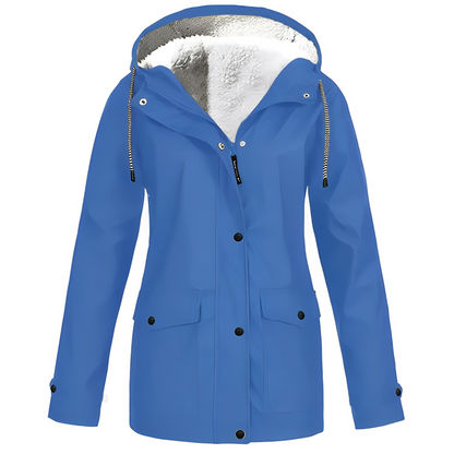 Sherlyn - Frauen Outdoor-Jacke mit Kapuze und weichem Innenfutter
