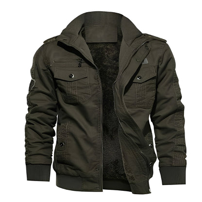 Gary - Schicke Herren-Fleecejacke mit Taschen