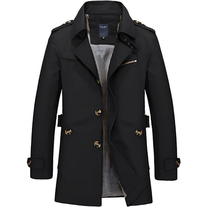 James - Zeitgemäßer Herren-Trenchcoat