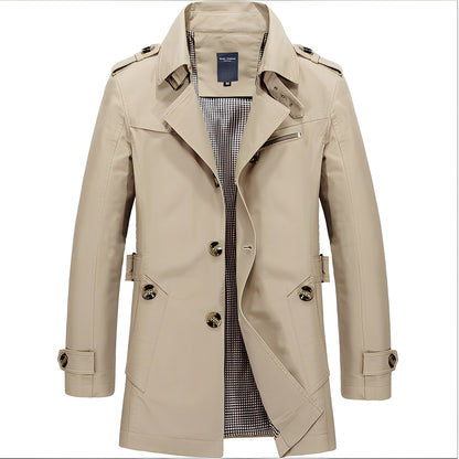 Harry - Bequeme, mittelgroße Herrenwindjacke