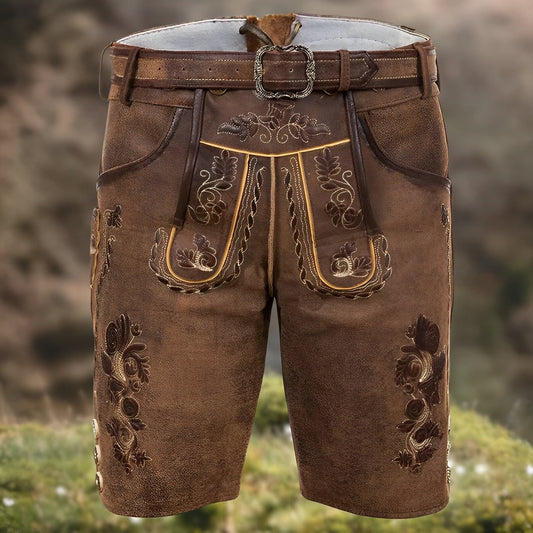 Jeffery - Besondere Lederhose für Männer für das Oktoberfest