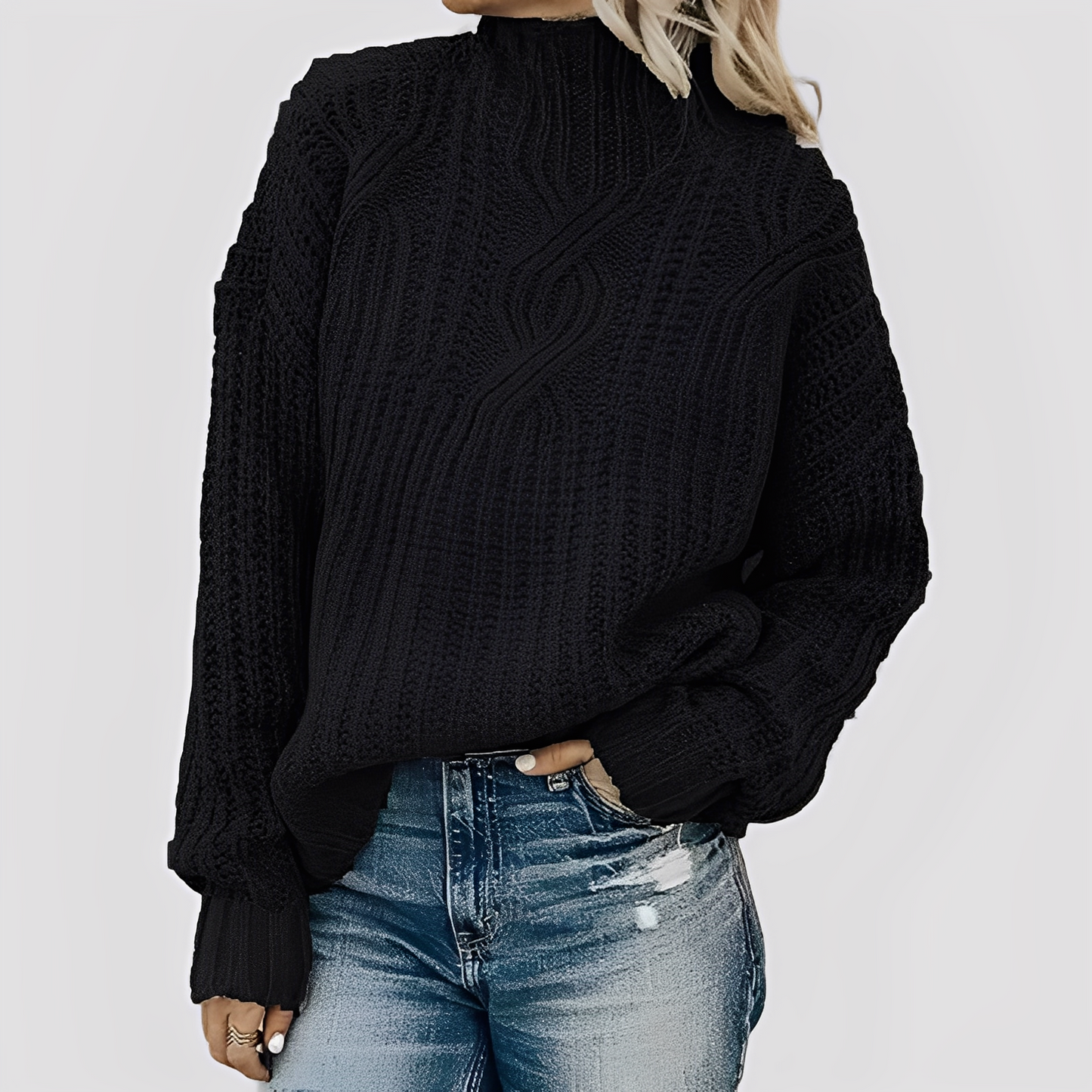 Julianne - Stilvoller, kuscheliger Strickpullover für Damen