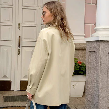 Eireen - Trendige, locker sitzende Damenjacke mit Polokragen