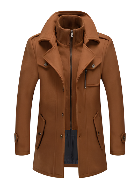 Philip - Modischer Herren-Trenchcoat mit Taschen