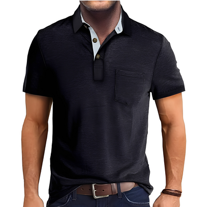 Abner - Traditionelles Herren-Poloshirt mit kurzen Ärmeln
