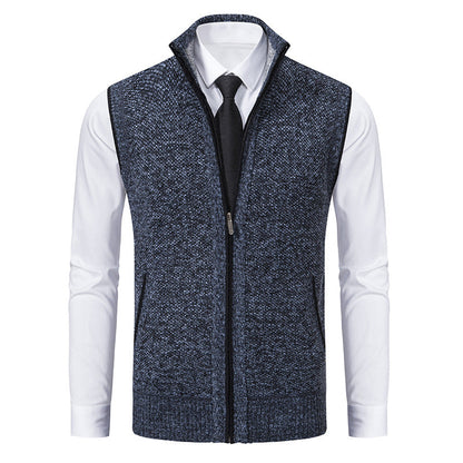 Samuel - Elegante Herrenweste mit Reißverschluss