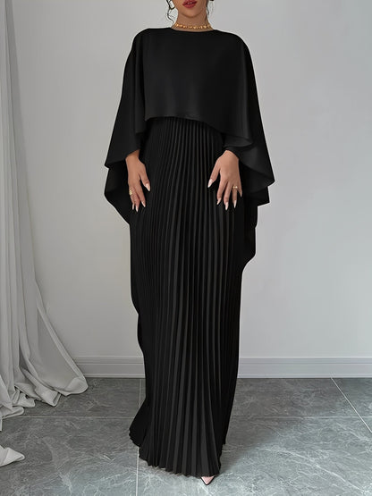 Katherine - Schickes, locker geschnittenes Damenkleid in Langform