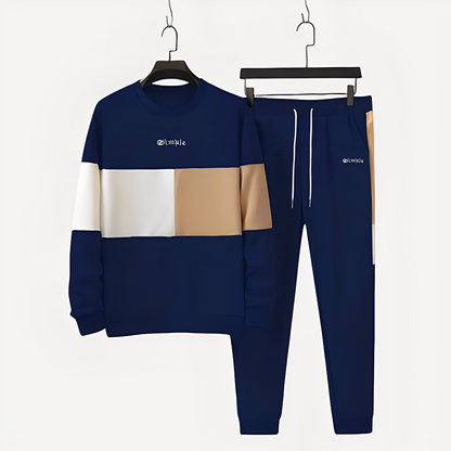 Charlton - Stilvolles Herren-Sportset mit Farbblock-Design