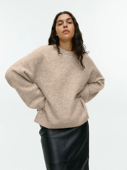 Caelie - Komfortabler, dicker Damen-Kaschmirpullover