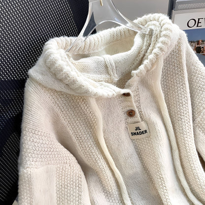 Haylee - Bequemer Damenpullover mit Knöpfen