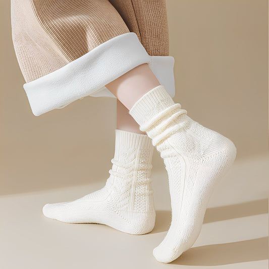 Marcelyn - Moderne, dicke und warme Wollsocken für Frauen
