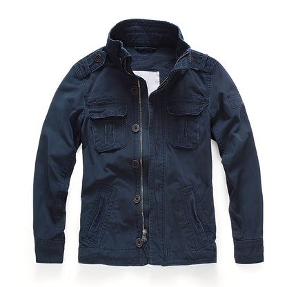 Trenton - Klassische Männer-Jeansjacke mit Taschen