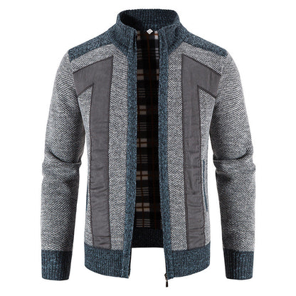 Domenic - Bequeme Fleecejacke mit Zipper für Herren