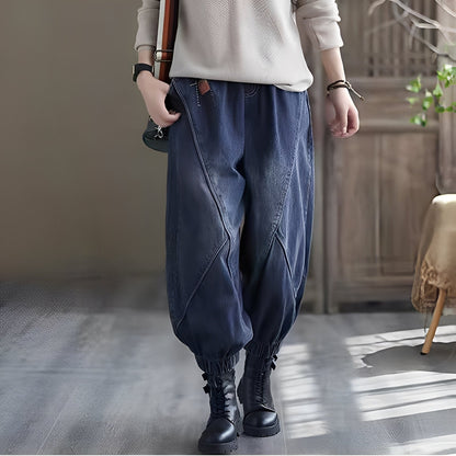 Shyanne - Klassische Damenjeans mit elastischem Bund