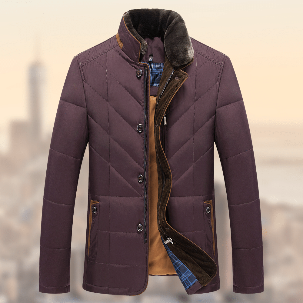 Johnson - Moderne, warme Herrenjacke mit Innenfutter