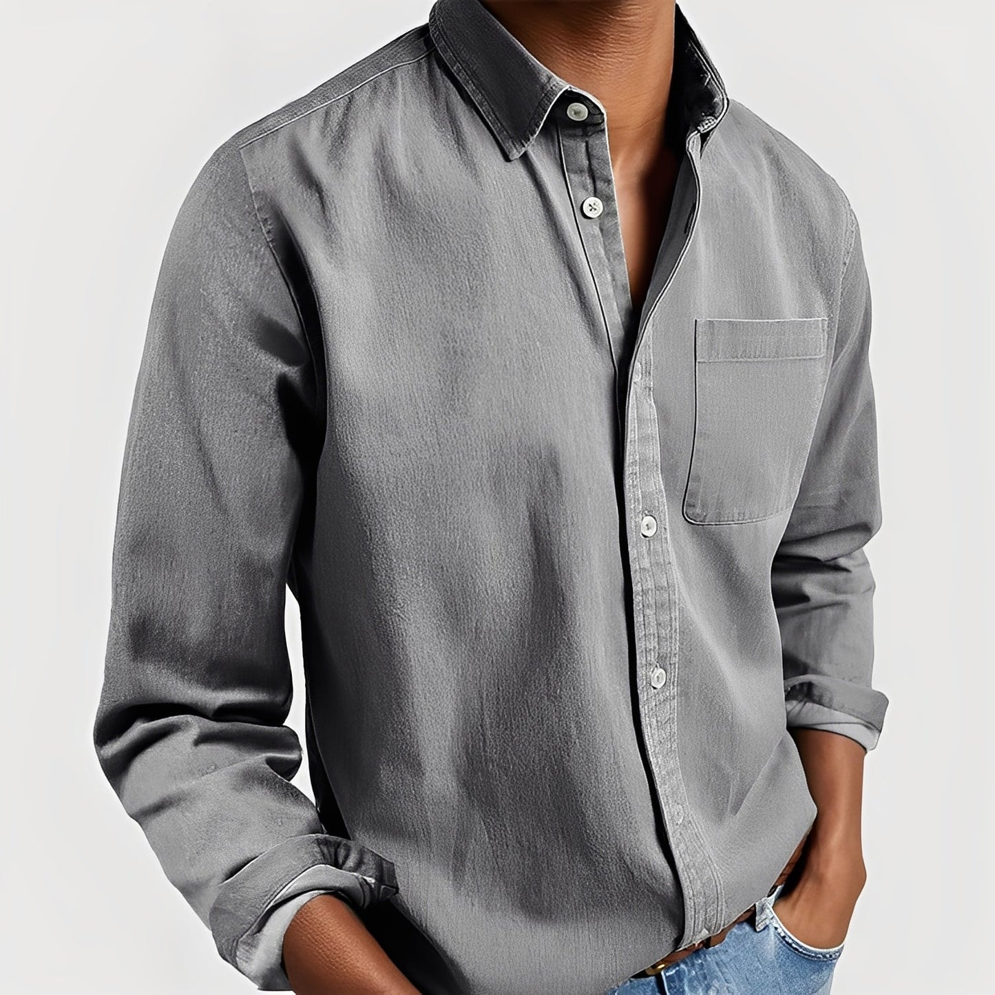 Tanner - Herren-Freizeit-Shirt mit Tasche